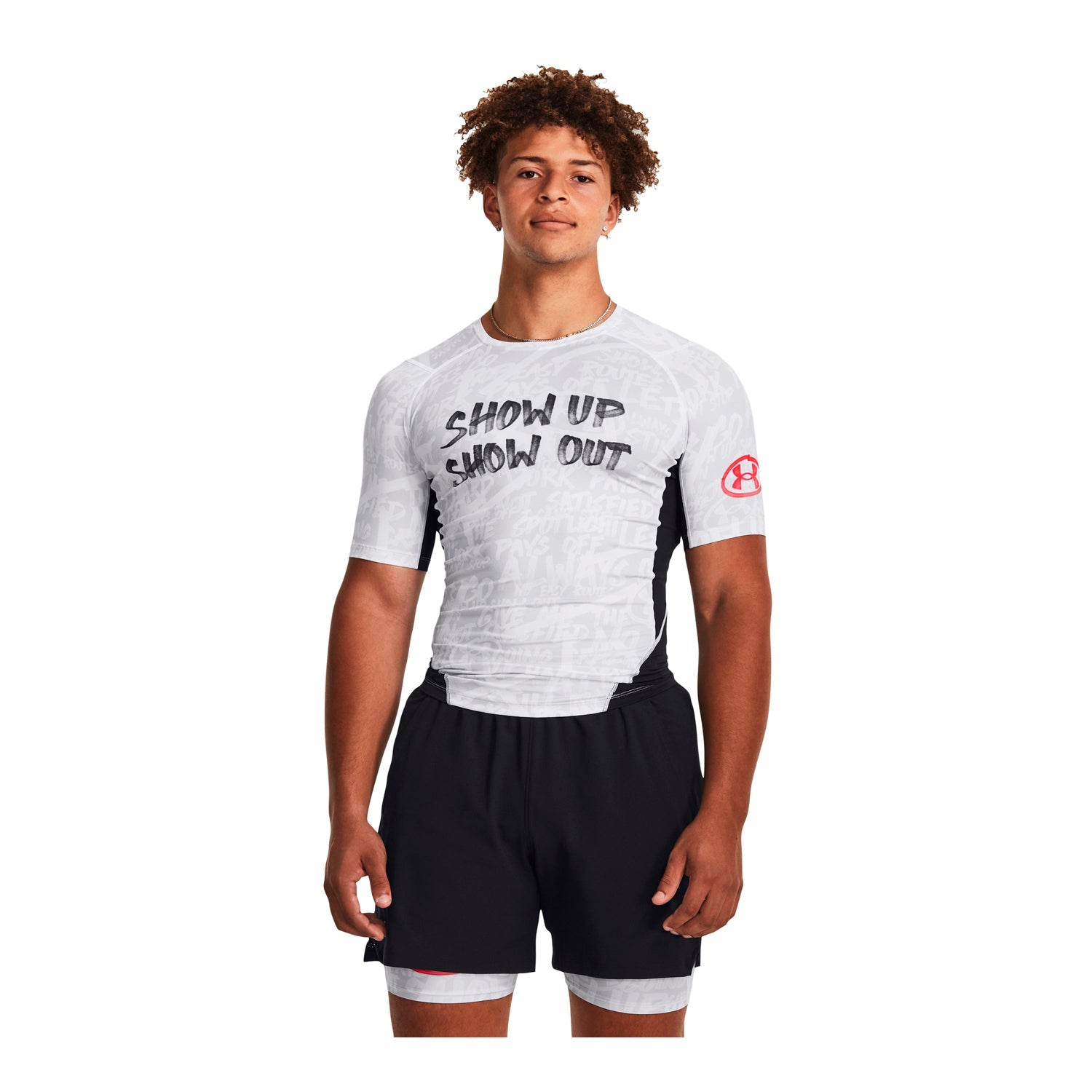 Primera Capa HeatGear Message para hombre Under Armour