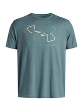 Polera manga corta de lifestyle para Hombre Foundation Azul Under Armour