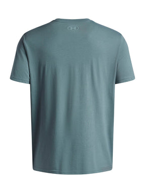 Polera manga corta de lifestyle para Hombre Foundation Azul Under Armour