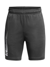 Short de entrenamiento para niño Tech Wordmark gris Under Armour