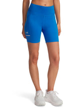 Shorts Running para mujer Launch 6" azul Under Armour.