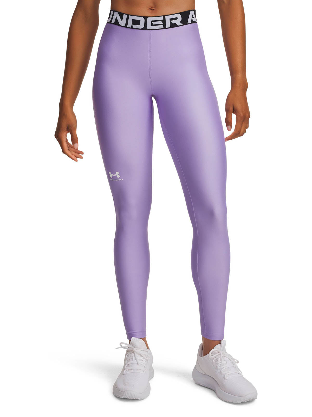 Calzas de entrenamiento para mujer HeatGear morado Under Armour