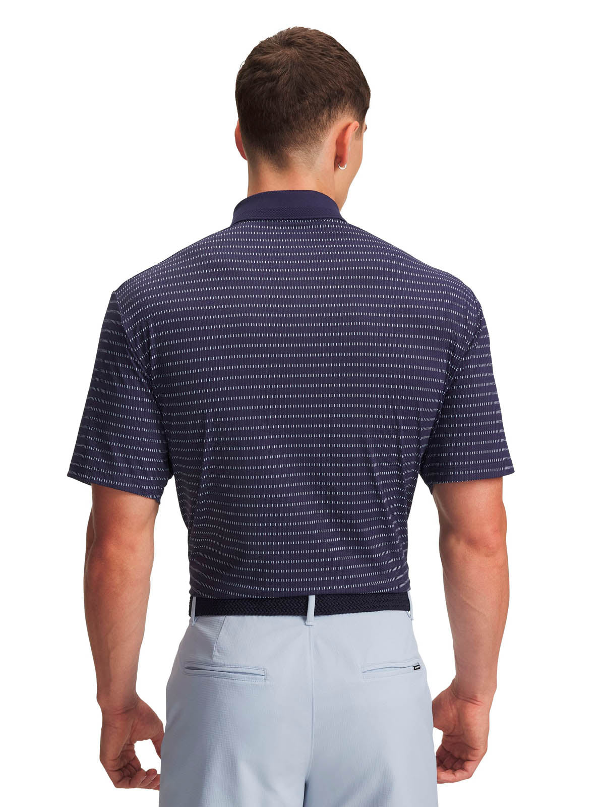 Polera manga corta Golf para Hombre Drive Chill Azul Marino Under Armour