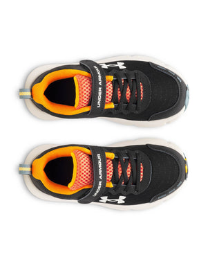 Zapatilla Running Niño Assert 10 AC Negro Under Armour