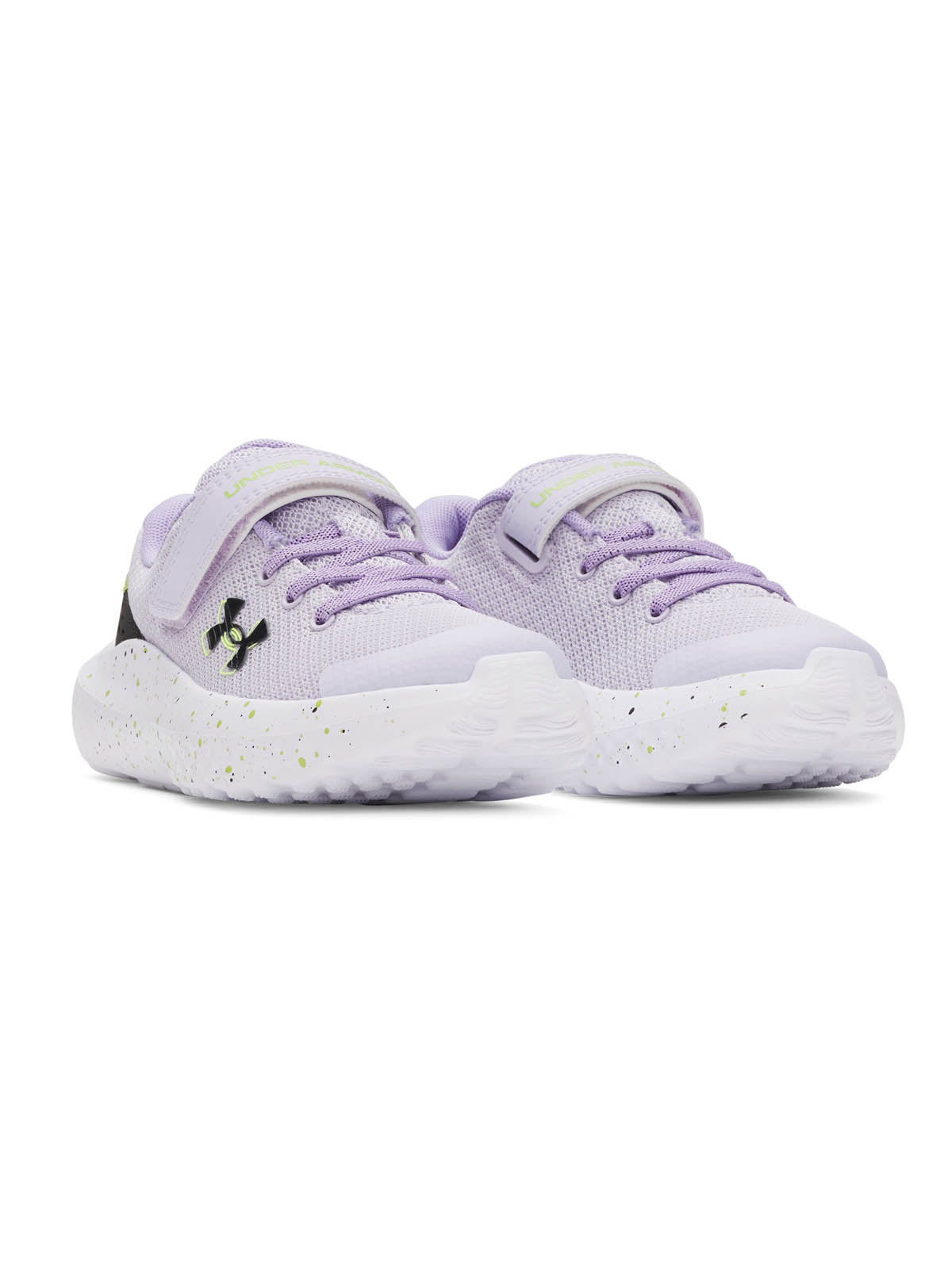 Zapatilla Running Niña Preescolar Surge 4 AC Morado Under Armour