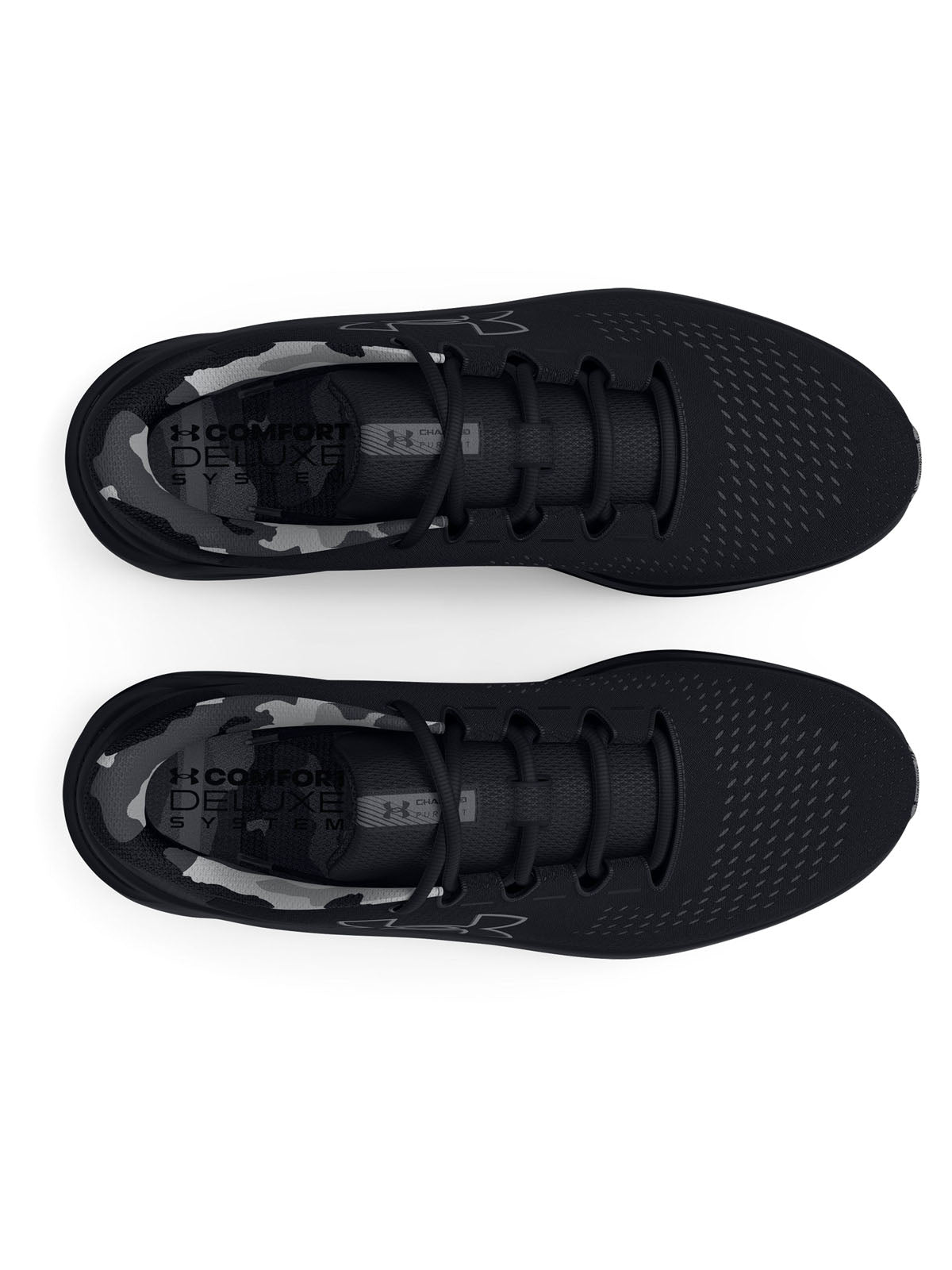 Zapatillas para correr UA Charged Pursuit 3 con logo grande para hombre