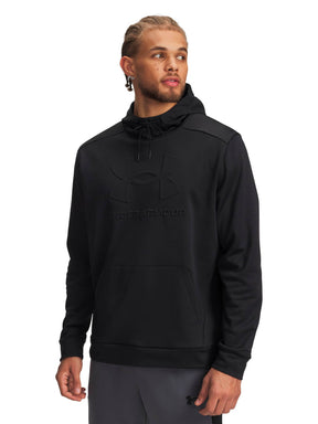 Polerón de Entrenamiento para hombre Armour Fleece graphic hoodie Negro Under Armour