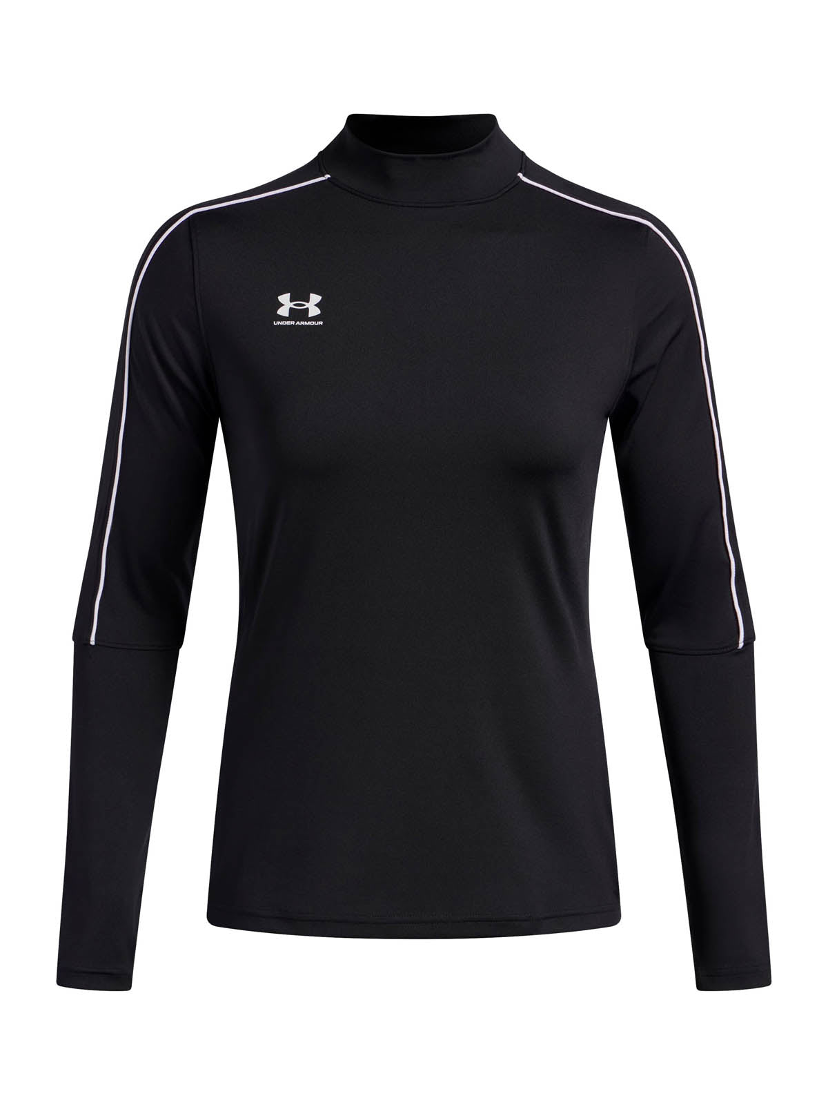 Polerón Football para mujer Challenger Midlayer negro Under Armour