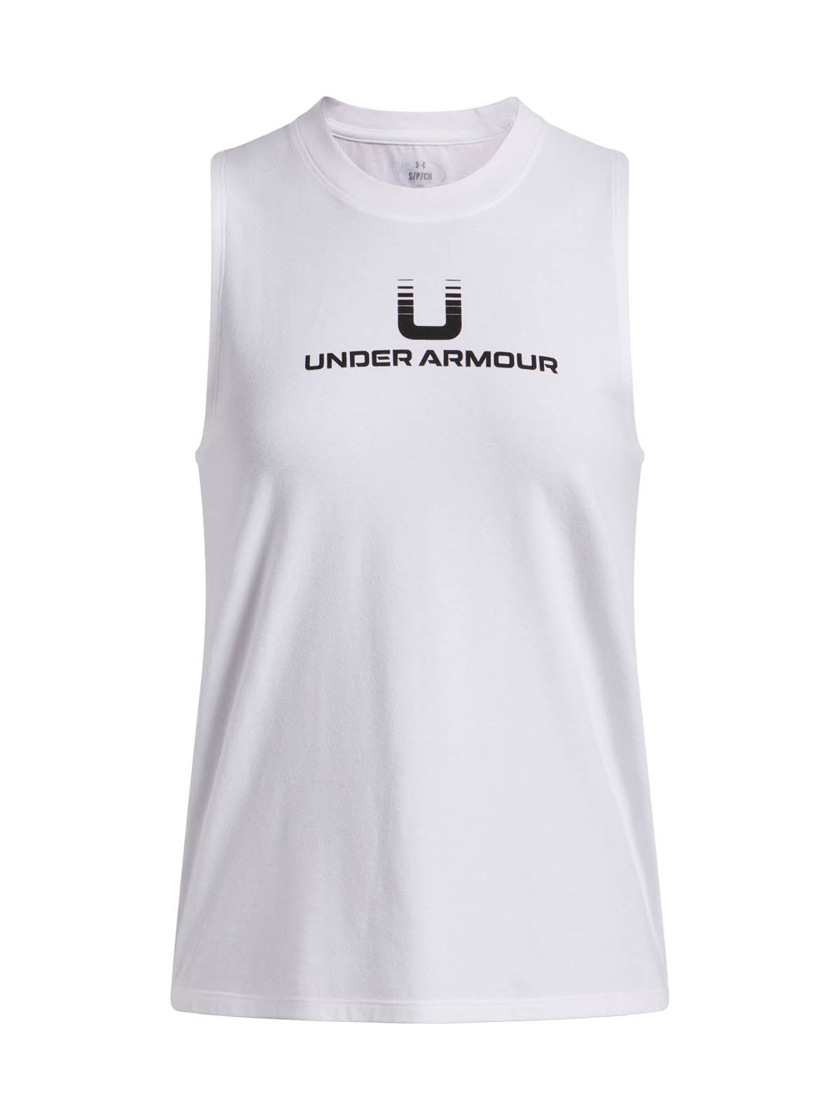 Polera sin mangas Lifestyle para mujer Varsity U blanco Under Armour