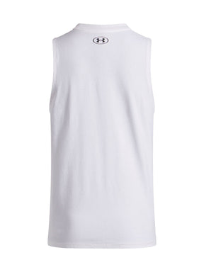 Polera sin mangas Lifestyle para mujer Varsity U blanco Under Armour