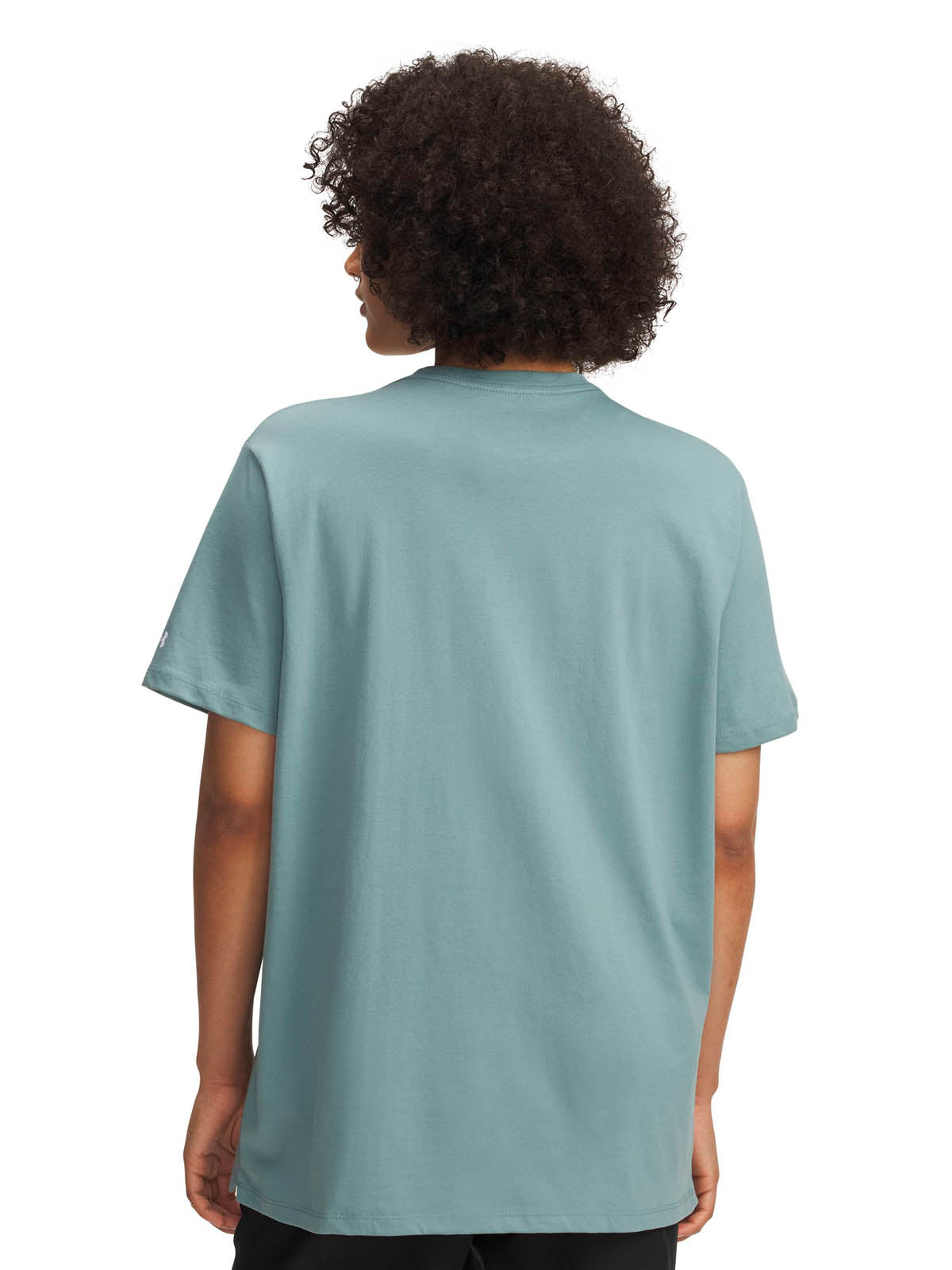 Polera manga corta Lifestyle para mujer Rival Oversized Campus verde Under Armour