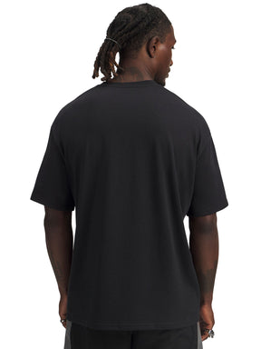 Polera manga corta Lifestyle para Hombre Mansory Heavyweight Cotton Racing Negro Under Armour