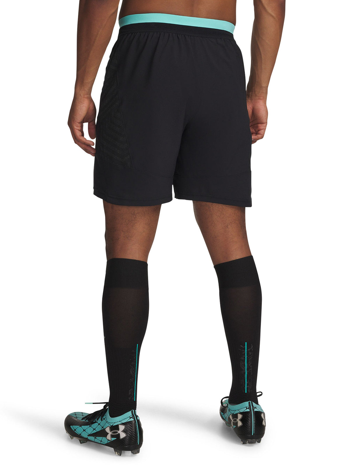 Short Football para Hombre Mansory Challenger Negro Under Armour